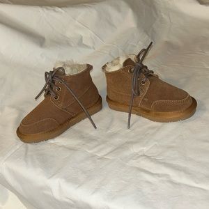 Lamo Suede Toddler Jacob Boots Tan Size 8C NWOT